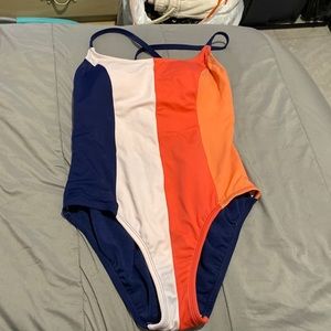 Never worn one piece baiting suit